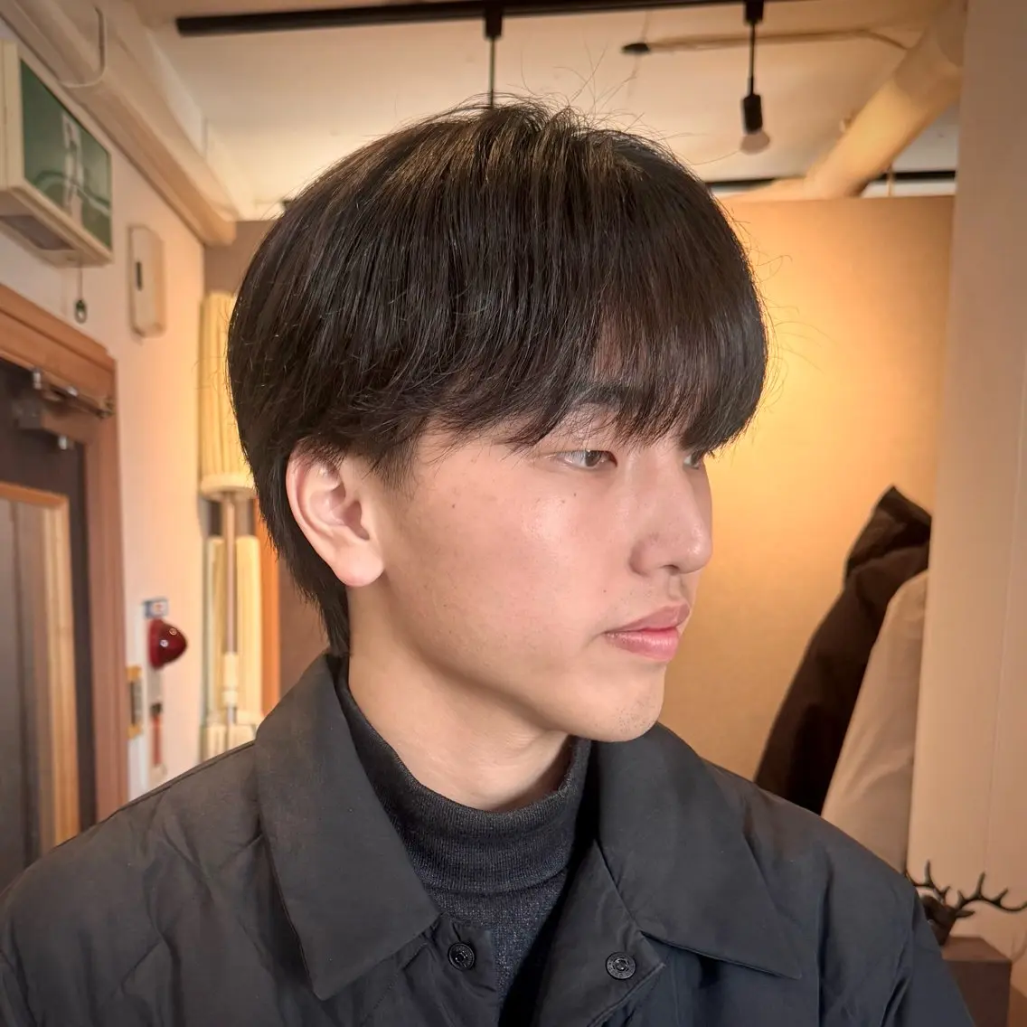 ショート メンズ マッシュ シースルーマッシュ カット 立川メンズカット/ メンズパーマ💈三上のヘアスタイル