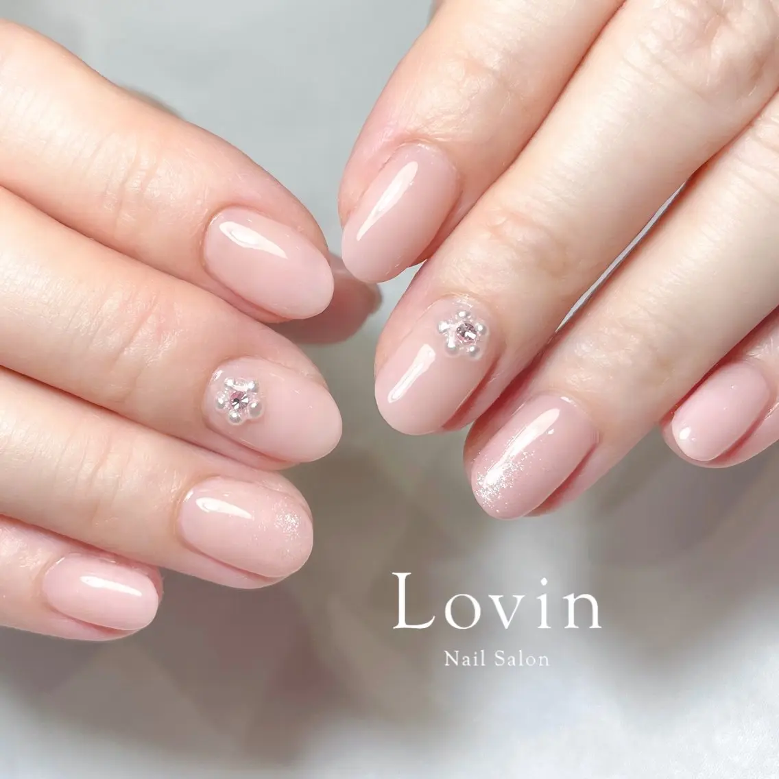ネイル ジェルネイル オフィスネイル パラジェル k-two nailのネイルデザイン