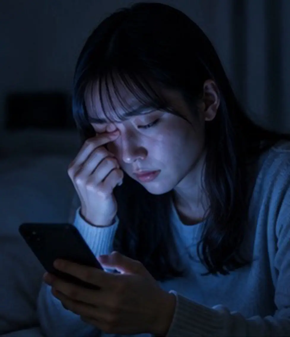 【メンズも🆗目元写真+口コミ必須】スマホの限界眼精疲労・かすみ目に!👀目元電流鍼灸🌈 30分の写真