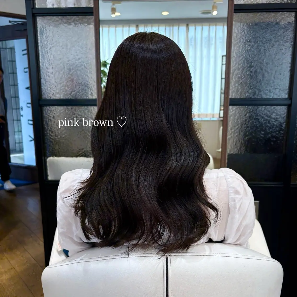 ロング カラー ピンクカラー 🫧 河内 瑠莉 🫧のヘアスタイル