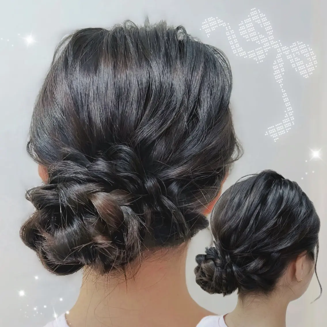 ロング ヘアアレンジ  ︎︎ れいなのヘアスタイル