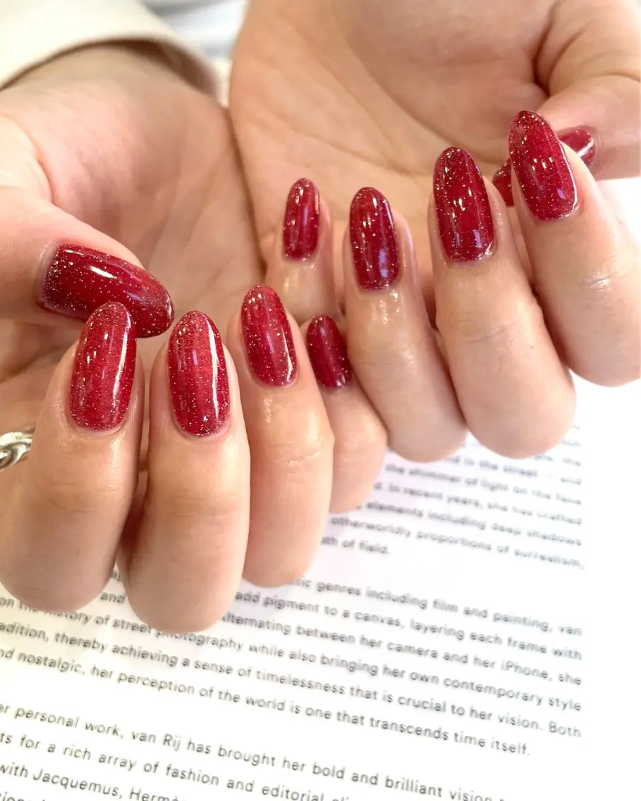 ネイル フラッシュネイル マグネットネイル 冬ネイル クリスマス ハンドネイル nailsalon amity🌿池田のネイルデザイン
