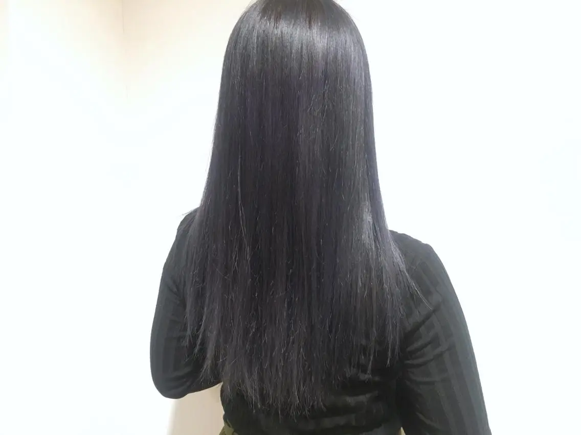 ロング カラー 透明感カラー ダブルカラー カット 縮毛矯正 トリートメント 美髪・髪質改善 有田怜平のヘアスタイル