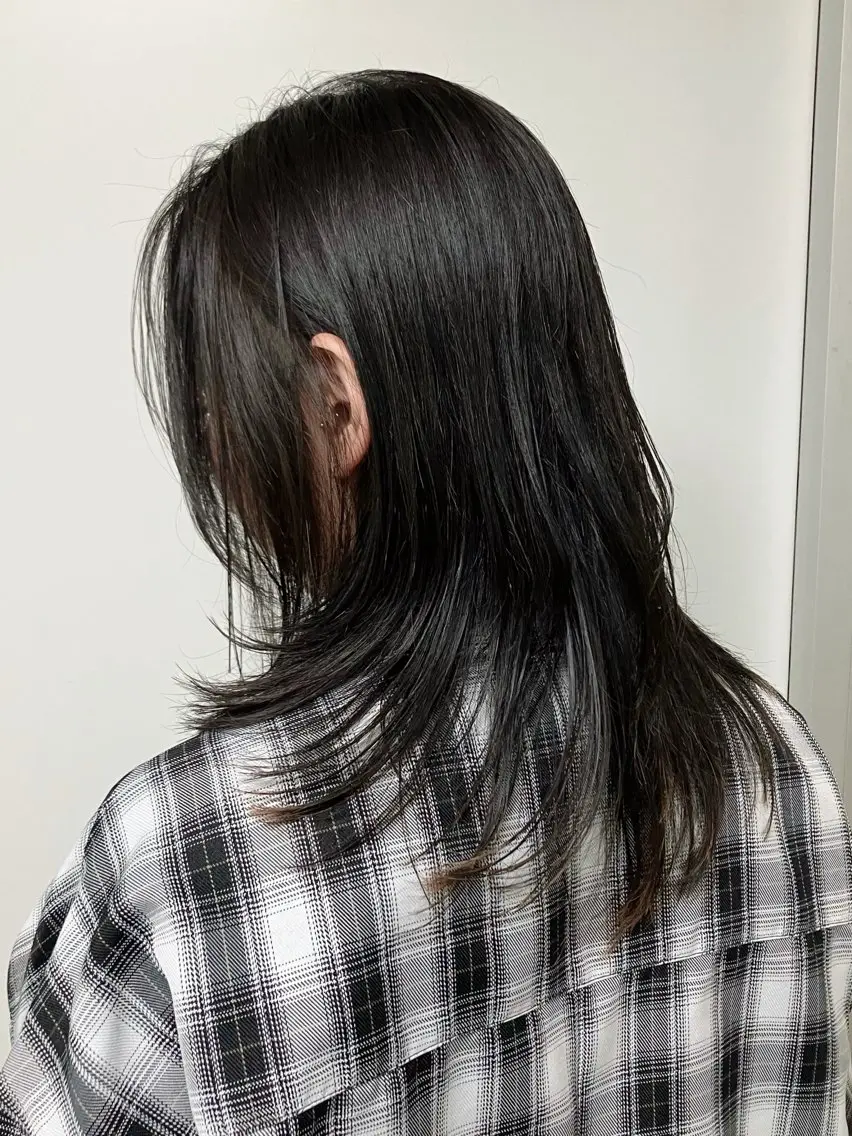 セミロング ショートボブ ボブ レイヤーカット 似合わせカット ウルフカット fumika推しカラ ー/デザインカラーのヘアスタイル