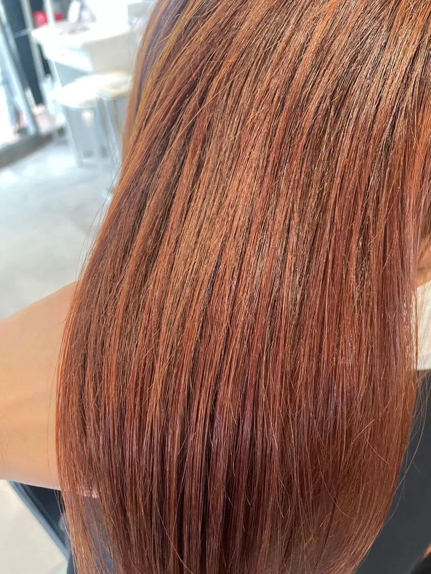 ロング 山内 彩愛のヘアスタイル