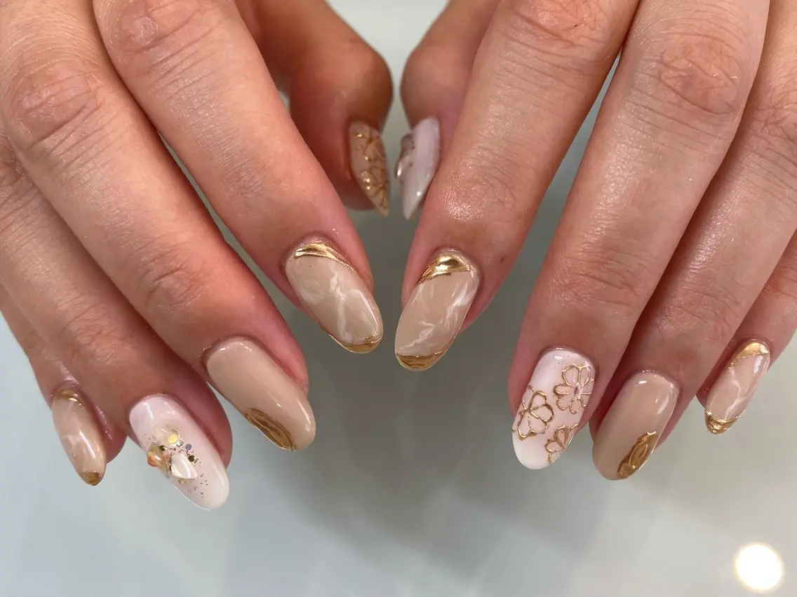 ネイル ハンドネイル Nailist Yasucoのネイルデザイン