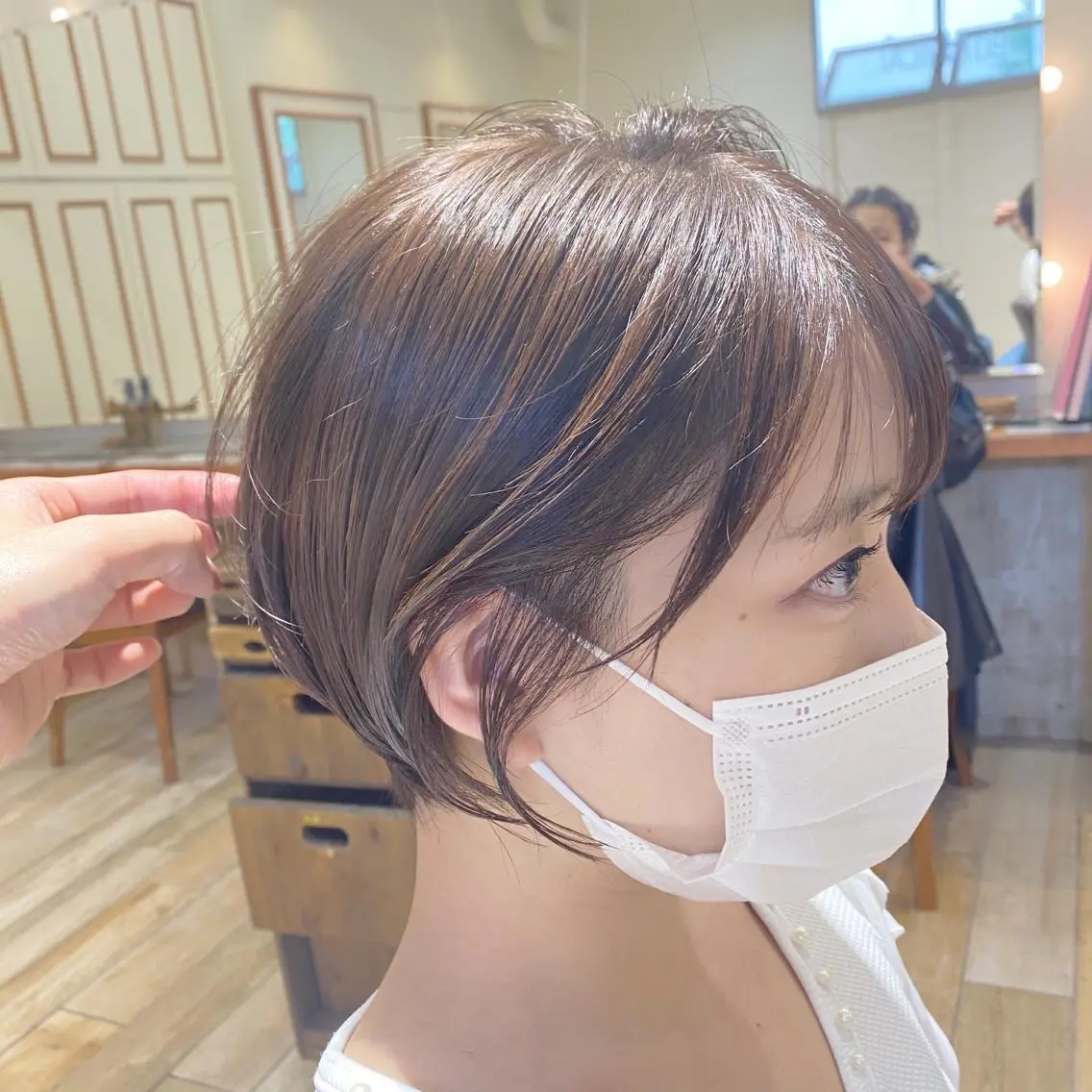 ショート ショートヘア カット ヘアカラー トリートメント パーソナルカラー骨格 顔タイプ 小幡のその他イメージ