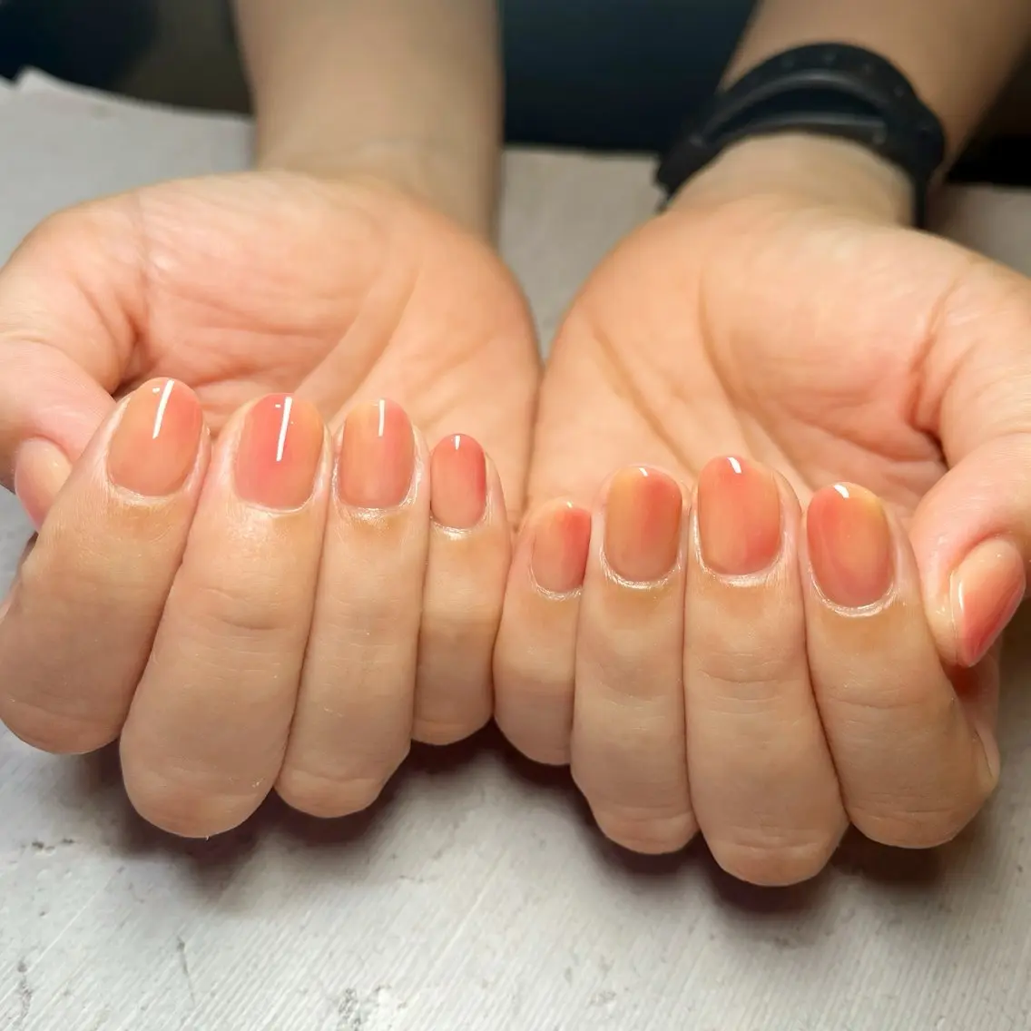 ネイル 持ち込み シンプルネイル 吉田 (ネイリスト)のネイルデザイン