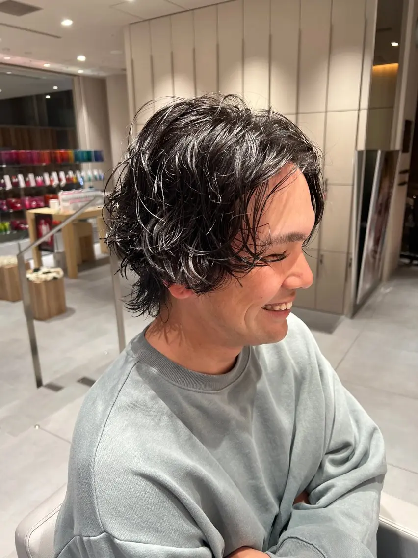 メンズ kako ショート ボブのヘアスタイル