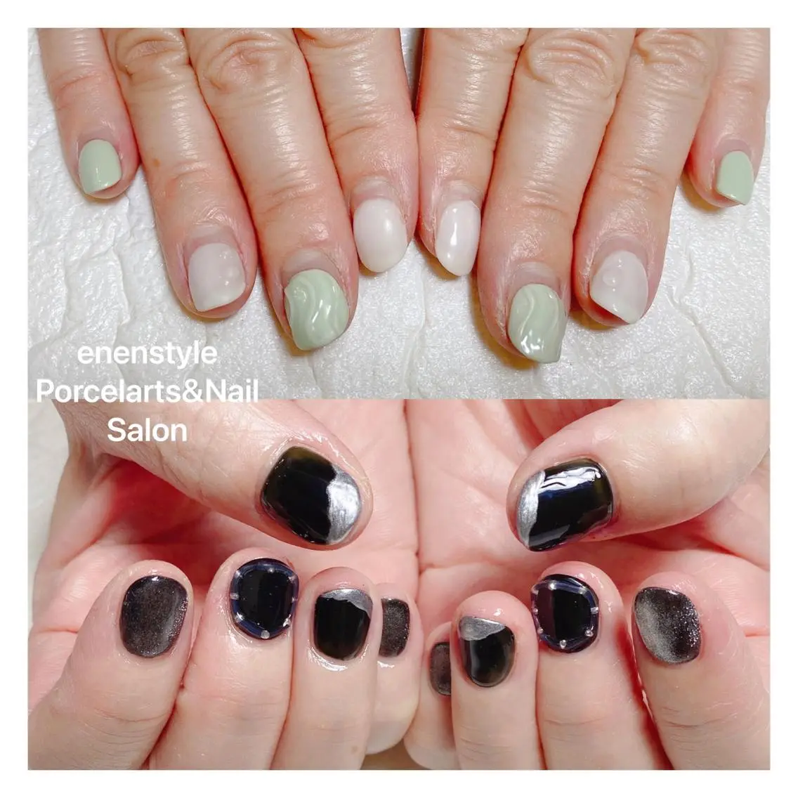 ショート ネイル 🐾enen style 🐾のネイルデザイン