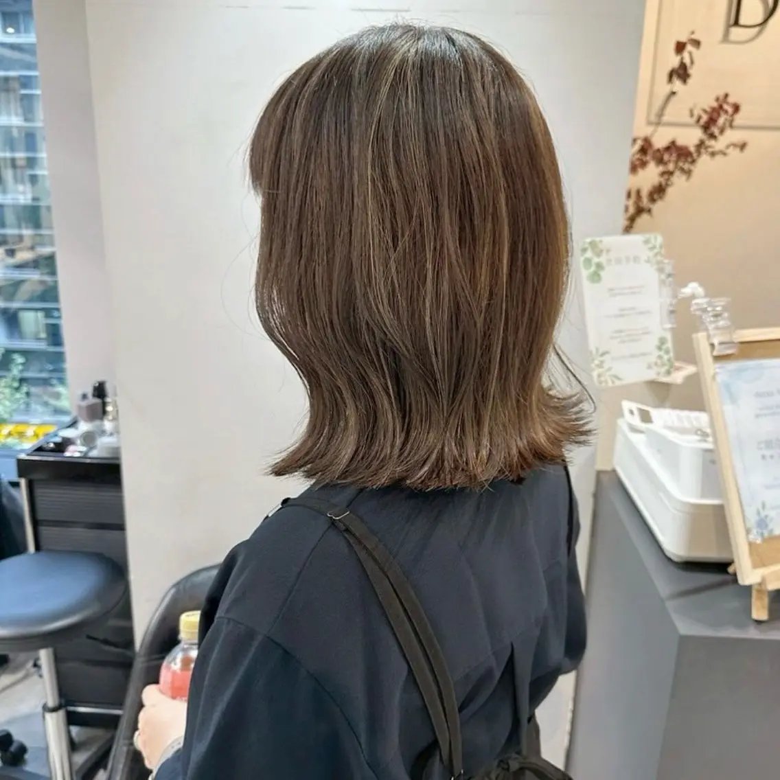 ミディアム カラー ヘアカラー トリートメント 🎀愛されモテ カラー🎀/moeのヘアスタイル