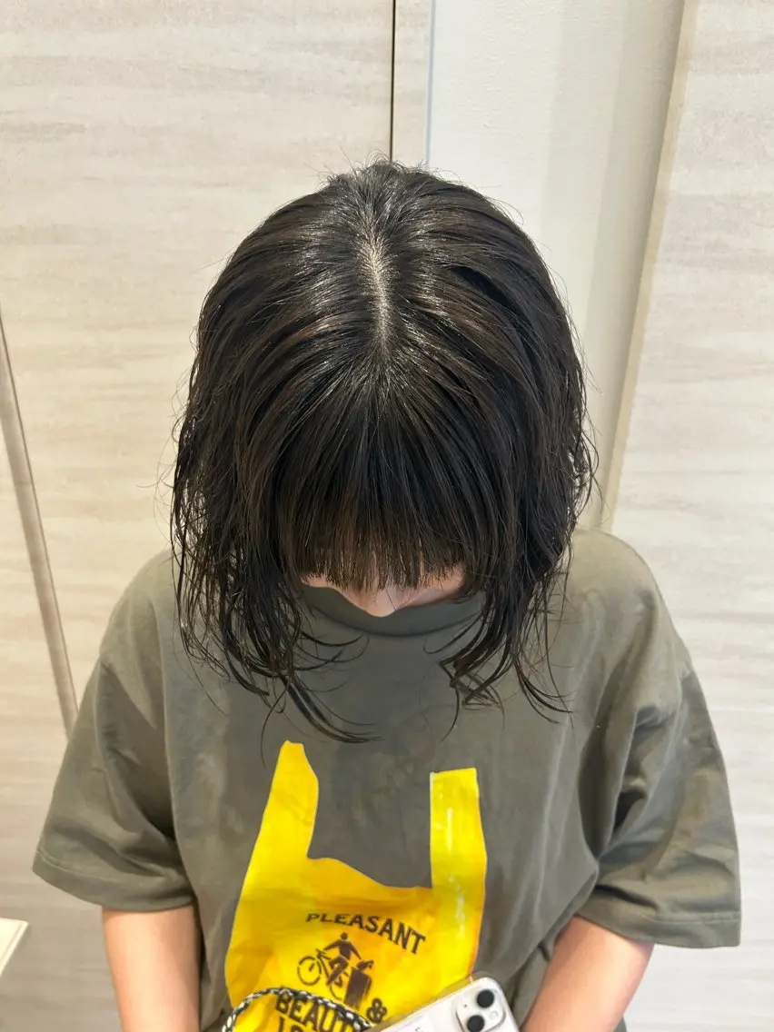 カラー グレージュ オリーブグレージュ オリーブグレー lole. まさきのヘアスタイル