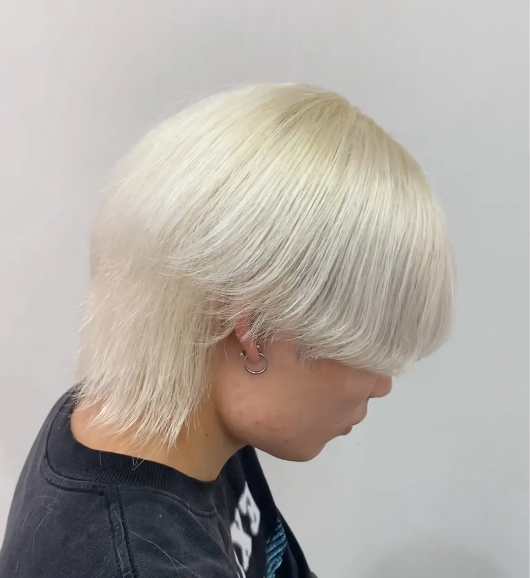 【メンズ】ミニモ限定💇🏻🌈ダブルカラー🌈 カットしたい場合はご相談ください💇♂️の写真
