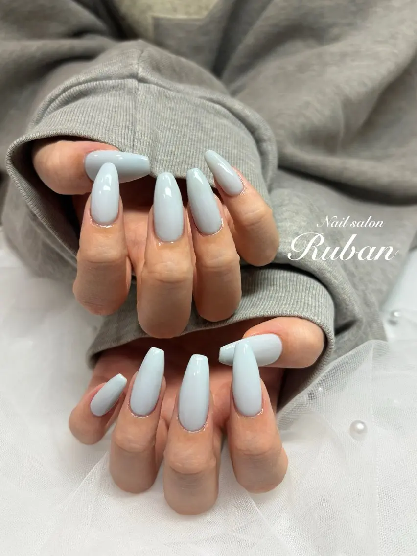 ネイル ワンカラーネイル Nail salon Rubanのネイルデザイン