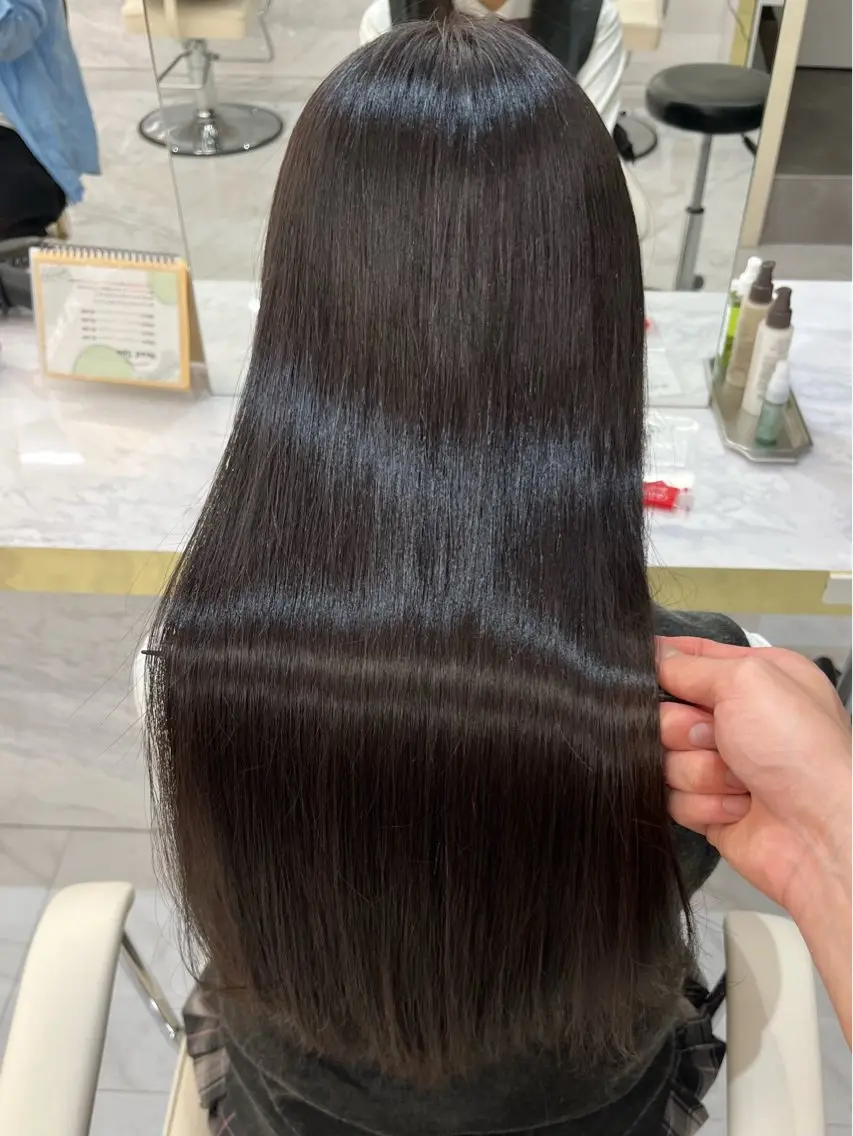 ロング 梅田🫧髪質改善 縮毛矯正🫧村上蒼生のヘアスタイル