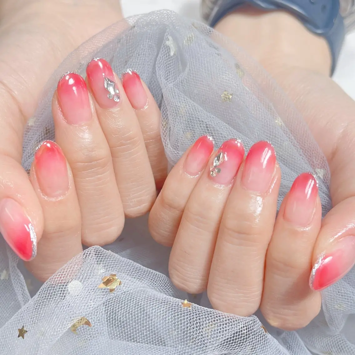 ネイル 🎀ネイルサロン エクラYUI🎀のネイルデザイン