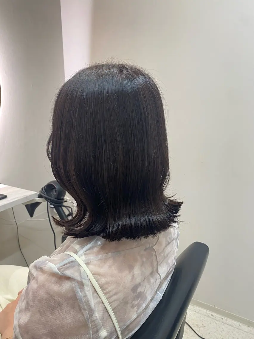 【高補修ツヤ韓国ヘア】カット+《イルミナorアディクシー》+超音波TOKIOの写真