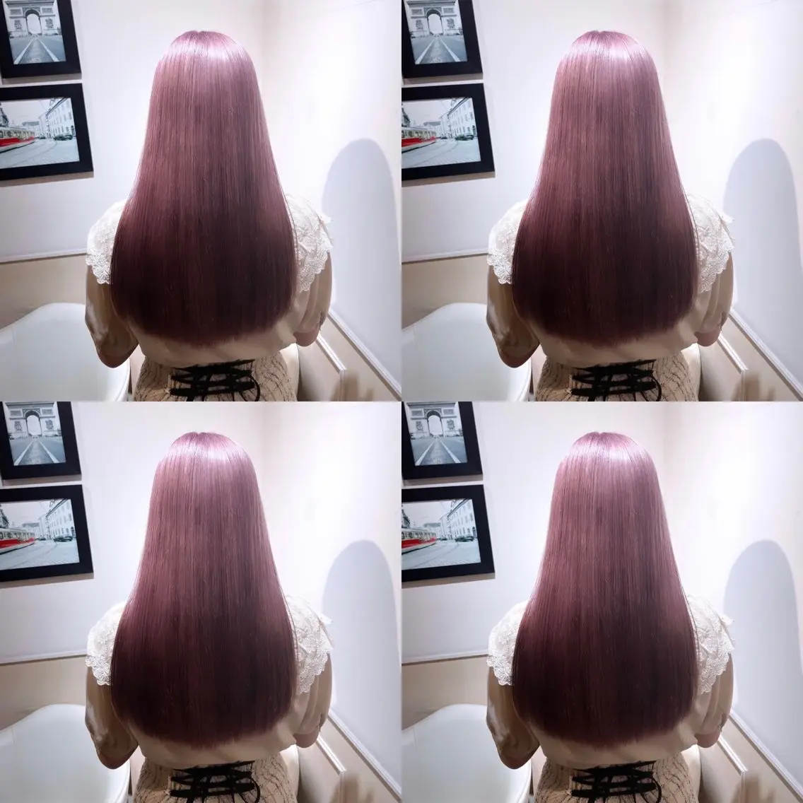 ロング カラー ベージュカラー ピンクカラー ピンクベージュ 🌟トップデザイナー 高橋🌟のヘアスタイル