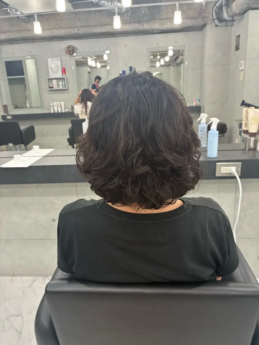 ショート パーマ カット パーマ Endearing 🌟銀座のヘアスタイル