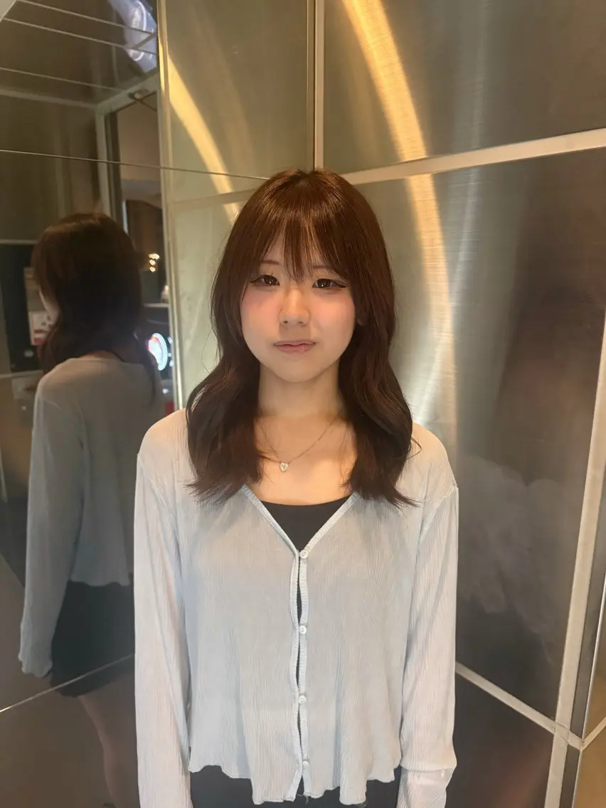 もね 百音のヘアスタイル