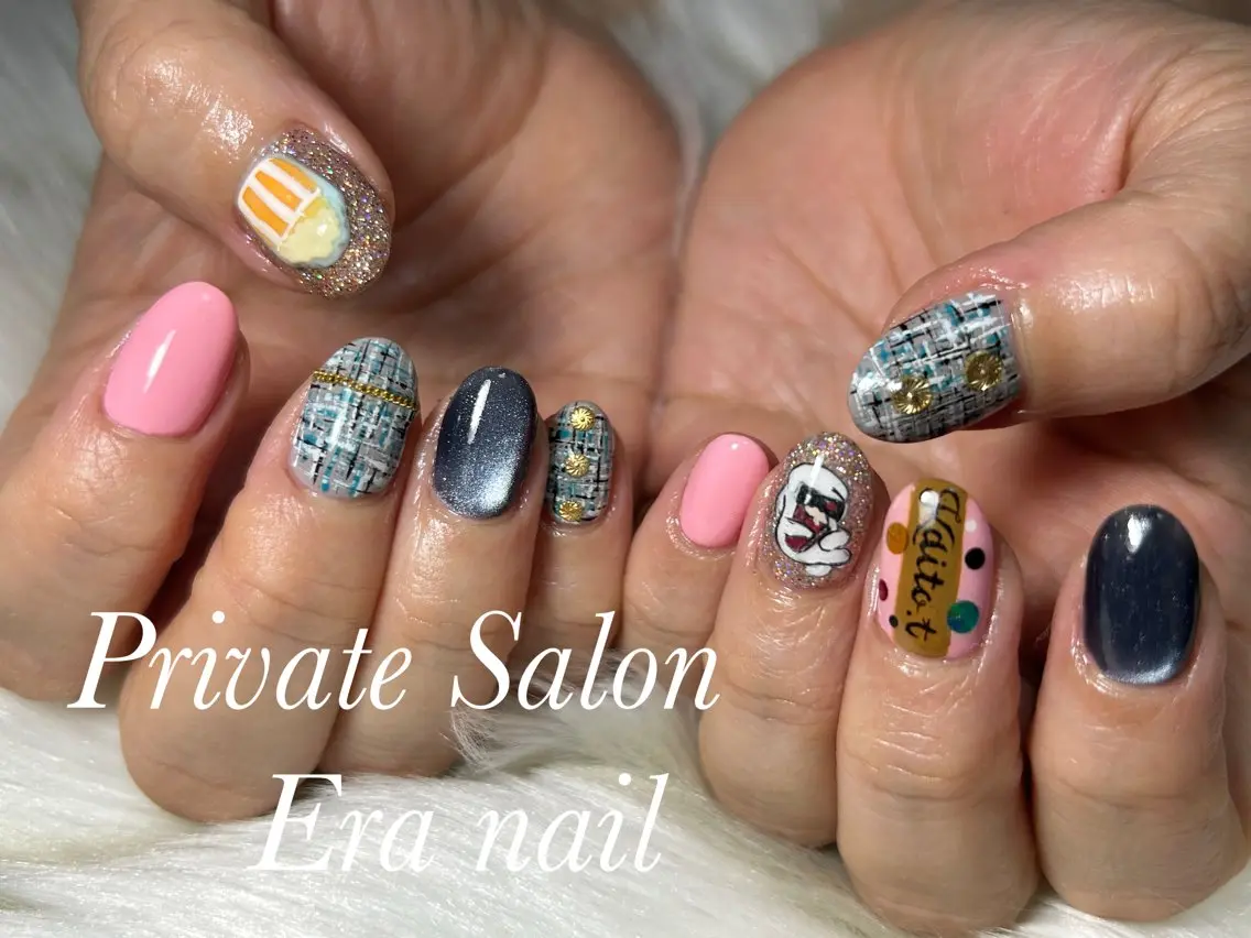 ネイル ハンドネイル Era nailのネイルデザイン