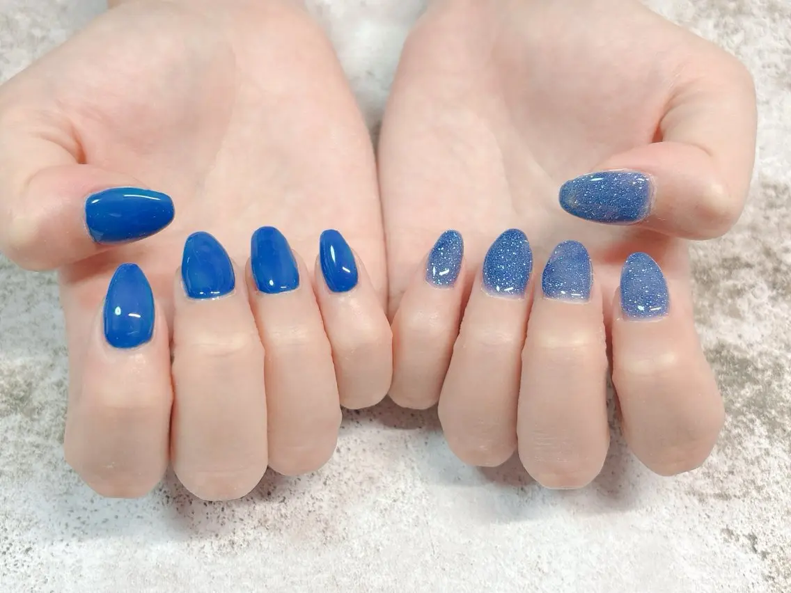 ネイル ハンドネイル パッチリオメメ Lianaのネイルデザイン