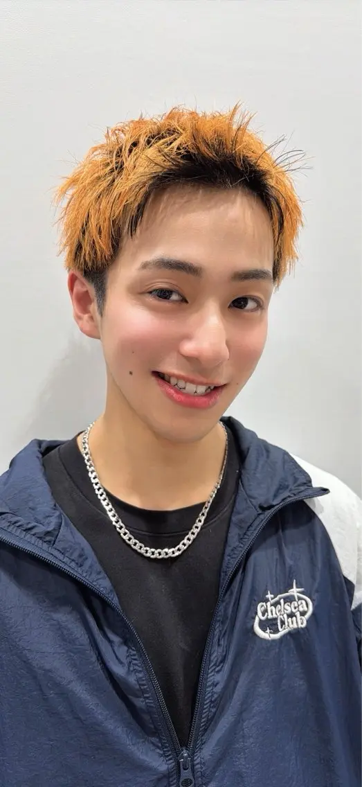 カラー メンズ カット ヘアカラー ワダ モエナのヘアスタイル