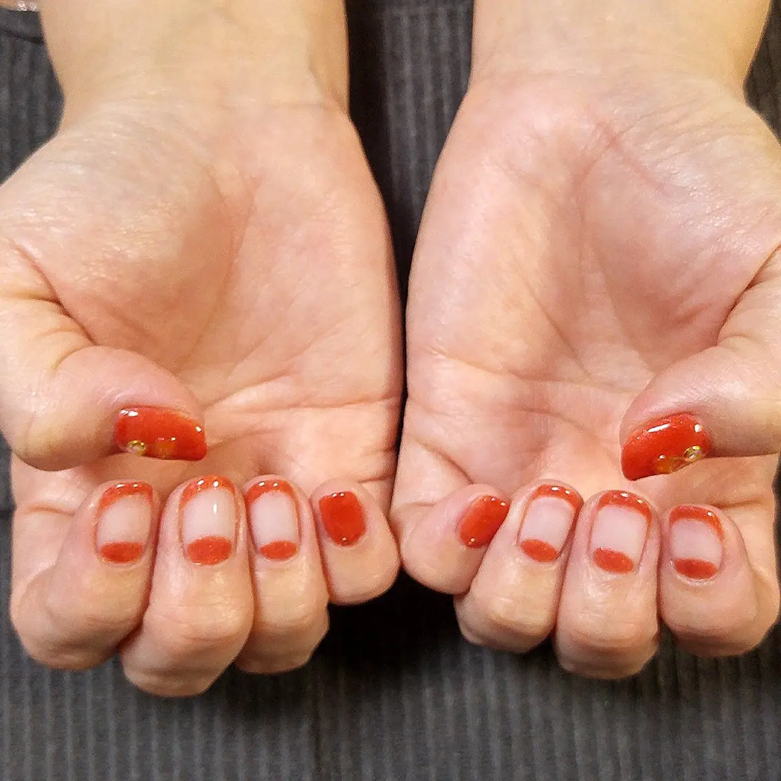 ネイル フレンチネイル NAIL BUZZ ヒラバヤシのネイルデザイン