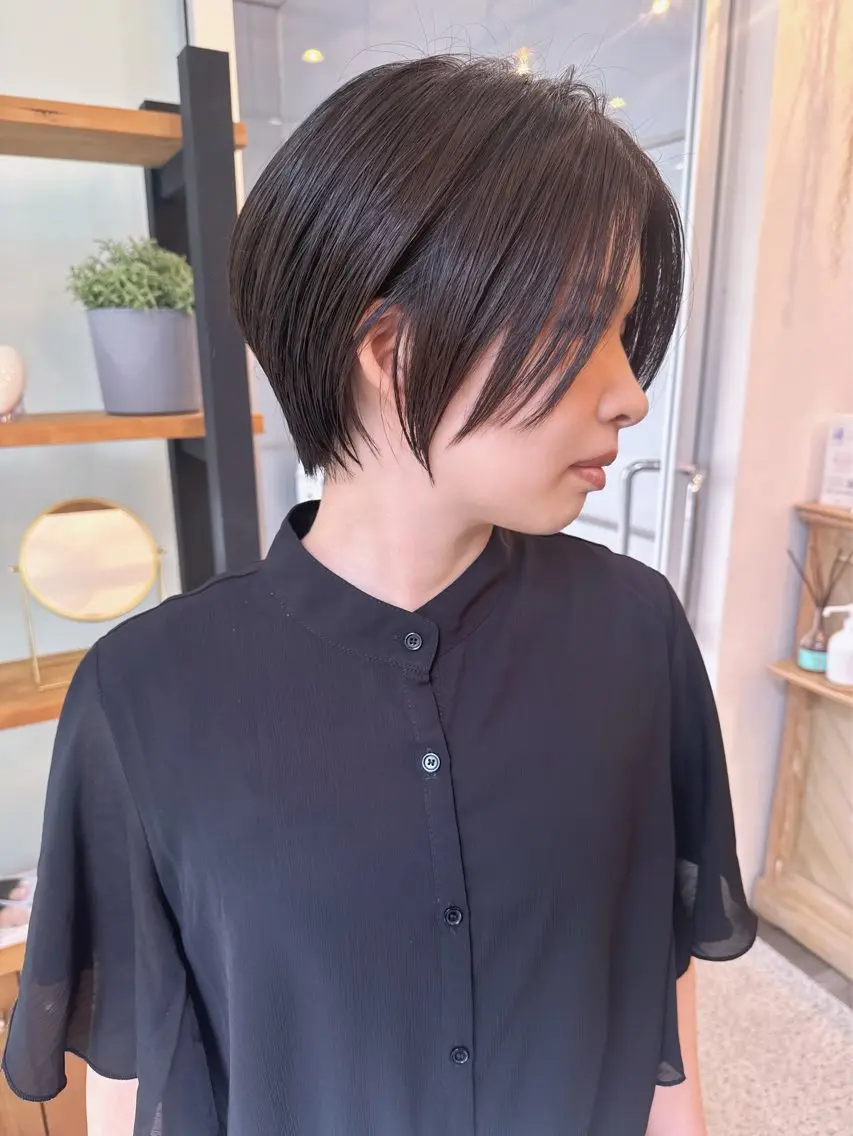 ショート カット Zina 千早店 藤 辰也のヘアスタイル
