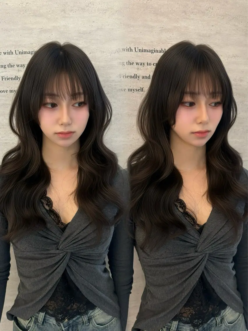 パーマ 本場韓国ヘア特化 아이비/Aibiのヘアスタイル