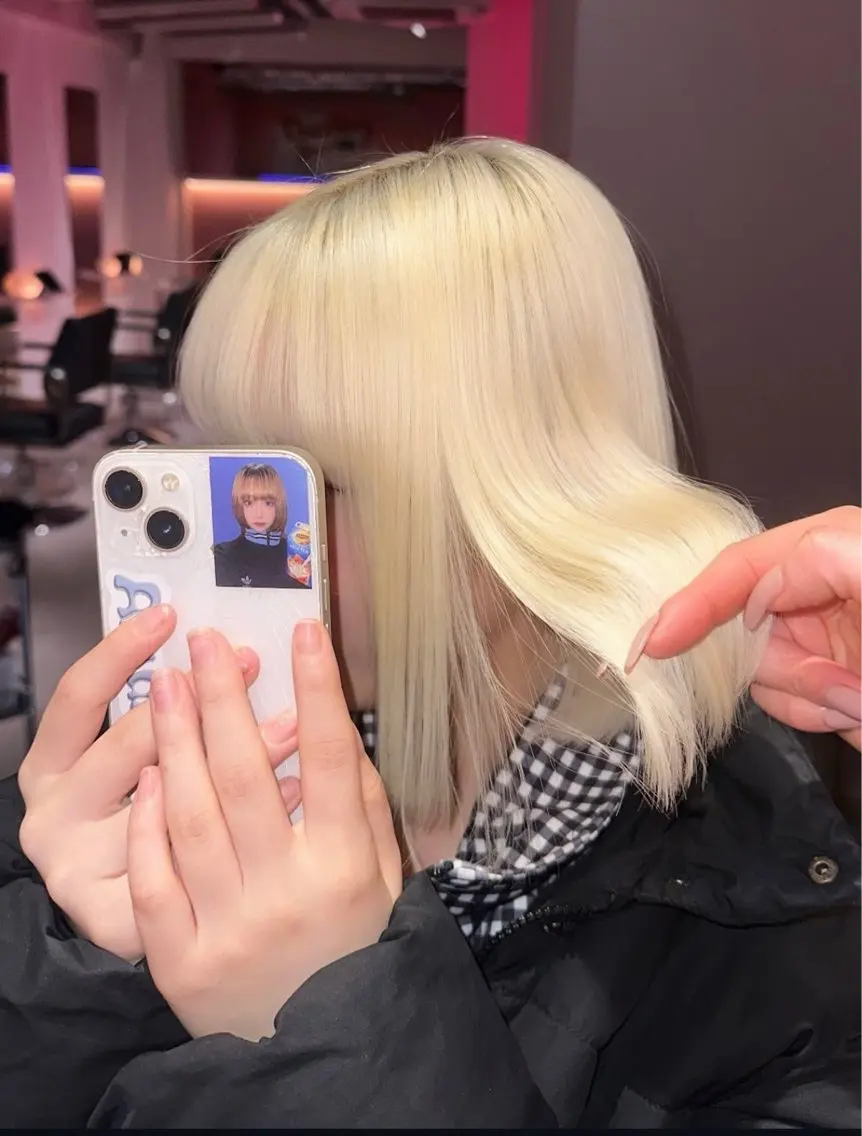 【⭐️抜きっぱなしブロンド⭐️】リタッチのみの写真