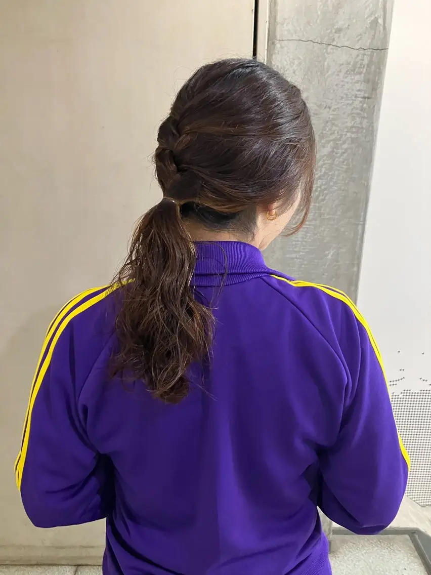 ミディアム ヘアアレンジ 清村 和音のヘアスタイル