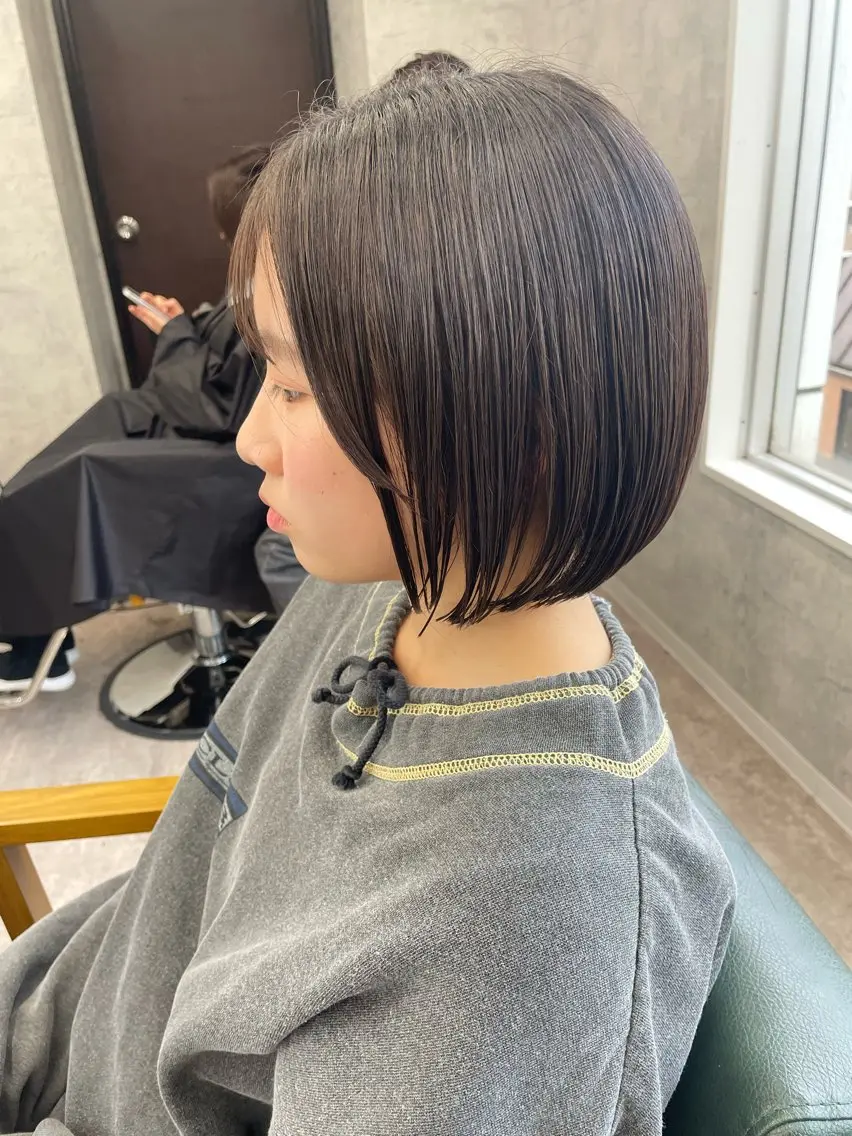 ショート カット 縮毛矯正 limit🦄店長 髪質改善KOUHEIのヘアスタイル