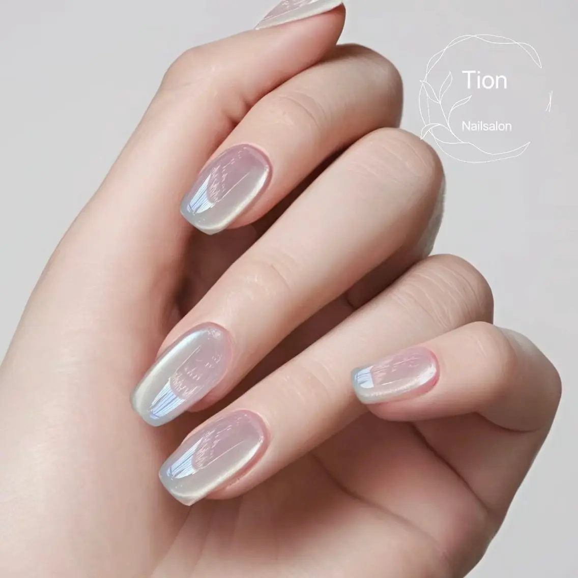 ネイル チークネイル 長さ出し フットネイル フレンチネイル ジェルネイル Nailsalon Tion 川崎店のネイルデザイン