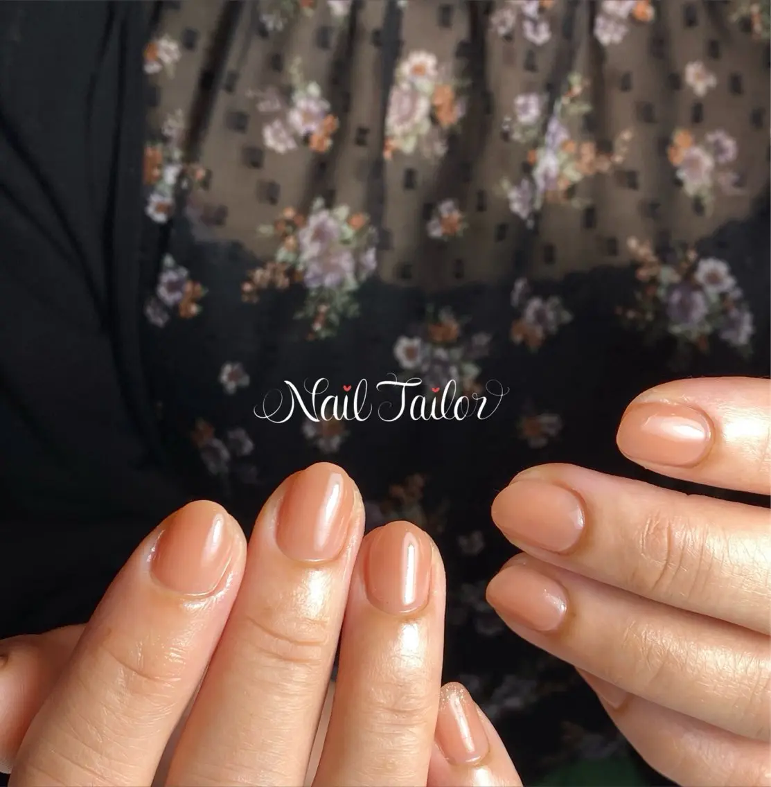 ネイル ジェルネイル オフィスネイル ワンカラーネイル NailTailor ネイルテイラーのネイルデザイン