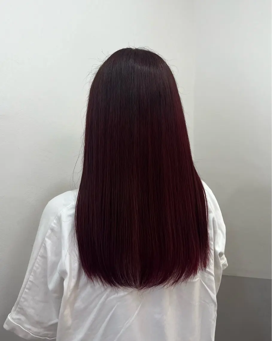 セミロング カラー ブリーチ 透明感カラー デザインカラー ハイトーンカラー ブリーチなしカラー ヘアカラー トリートメント sayuri /大阪・心斎橋美容師のヘアスタイル
