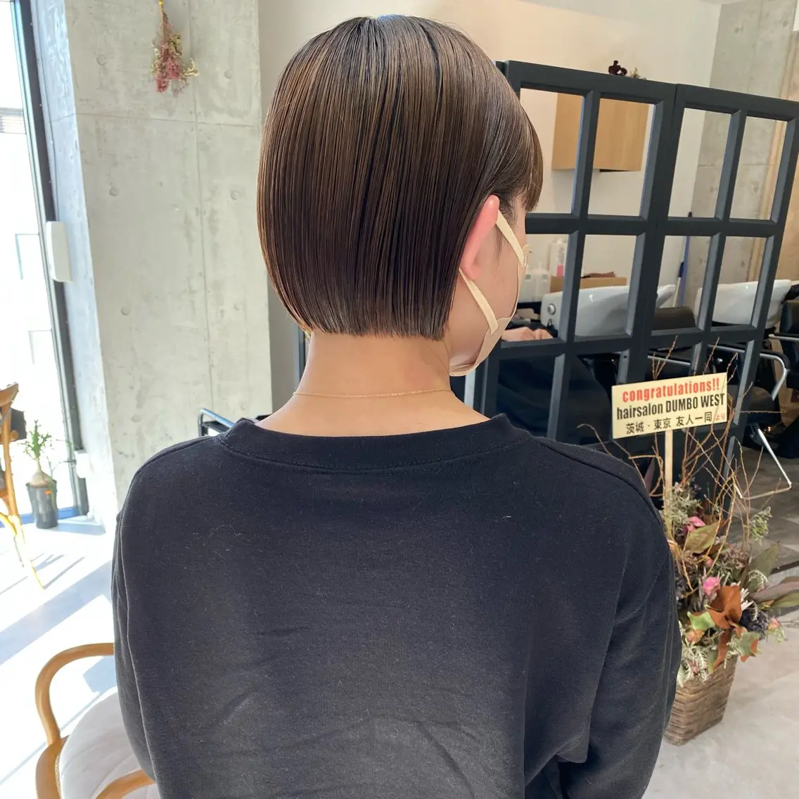 ショート ハイライト 髪質改善 レイヤーカット ショートヘア ショート職人 美容師【KENTA】のヘアスタイル