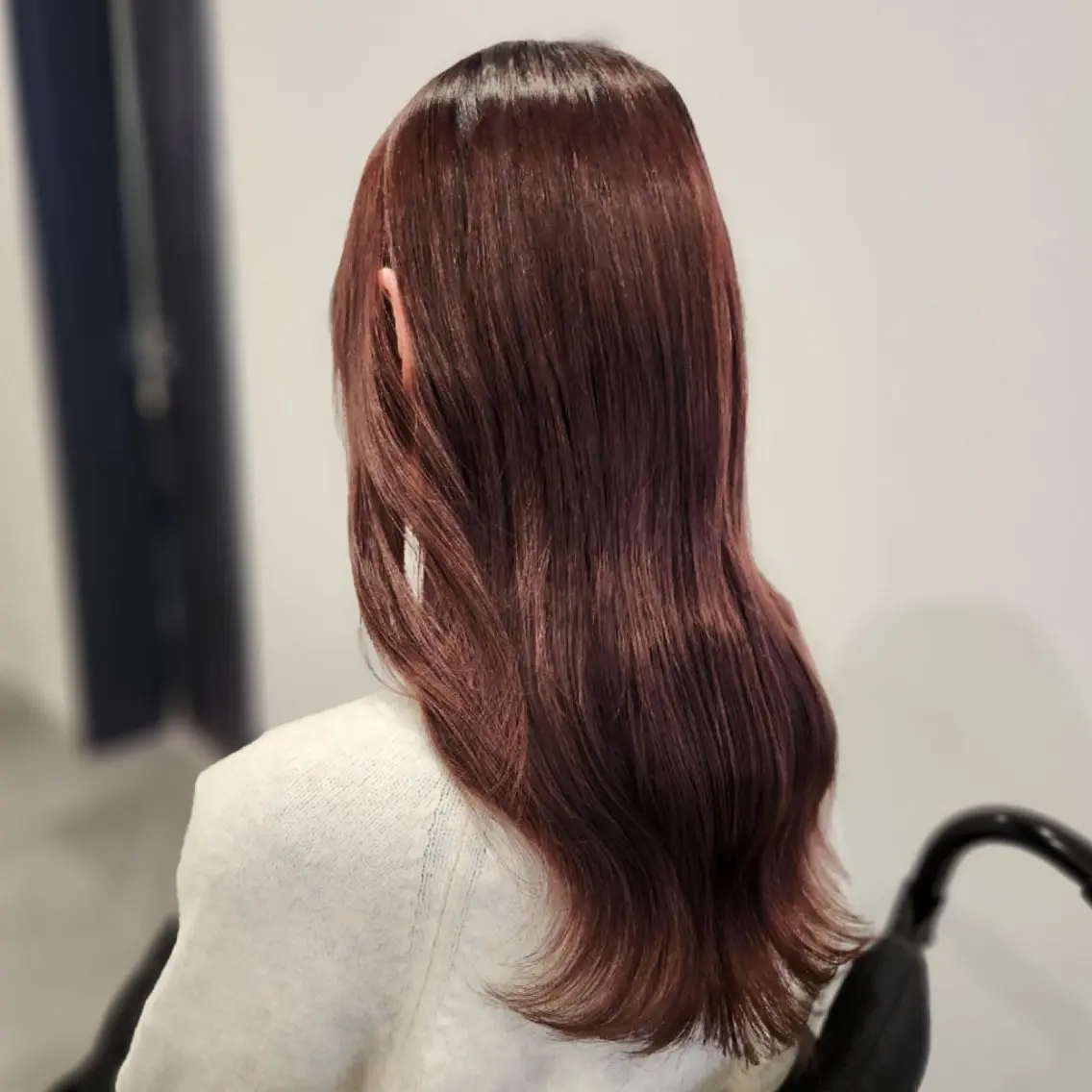 ミディアム カラー ブリーチ ダブルカラー ラベンダーカラー ラベンダーピンク ブリーチなしカラー シールエクステ🎀 ホシノ🕒ユウカのヘアスタイル