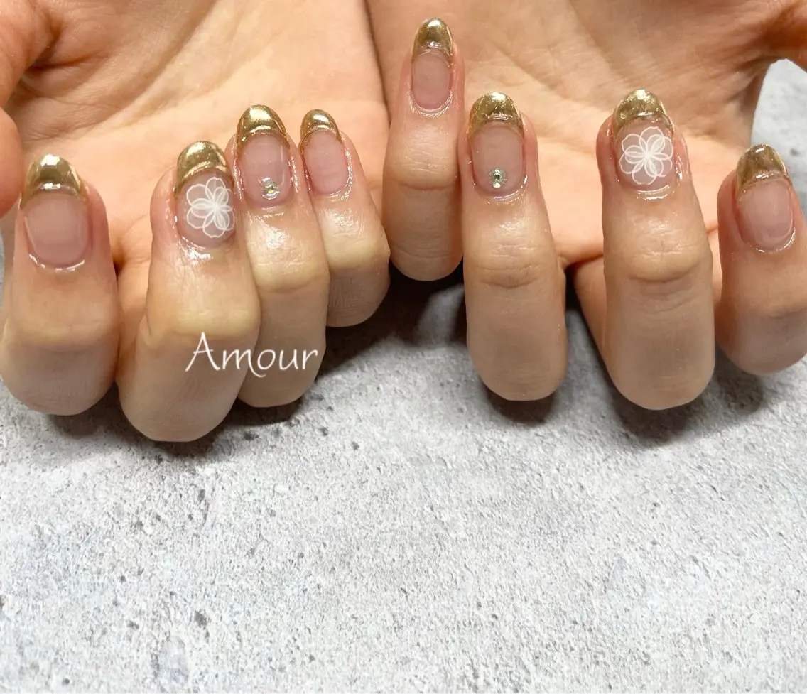ネイル ハンドネイル Nail Salon Amourのネイルデザイン