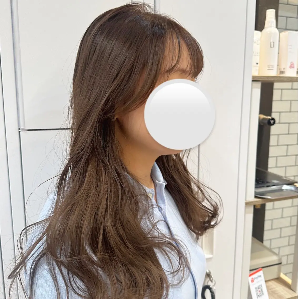 前髪カット+TOKIO3stepトリートメント🌙の写真