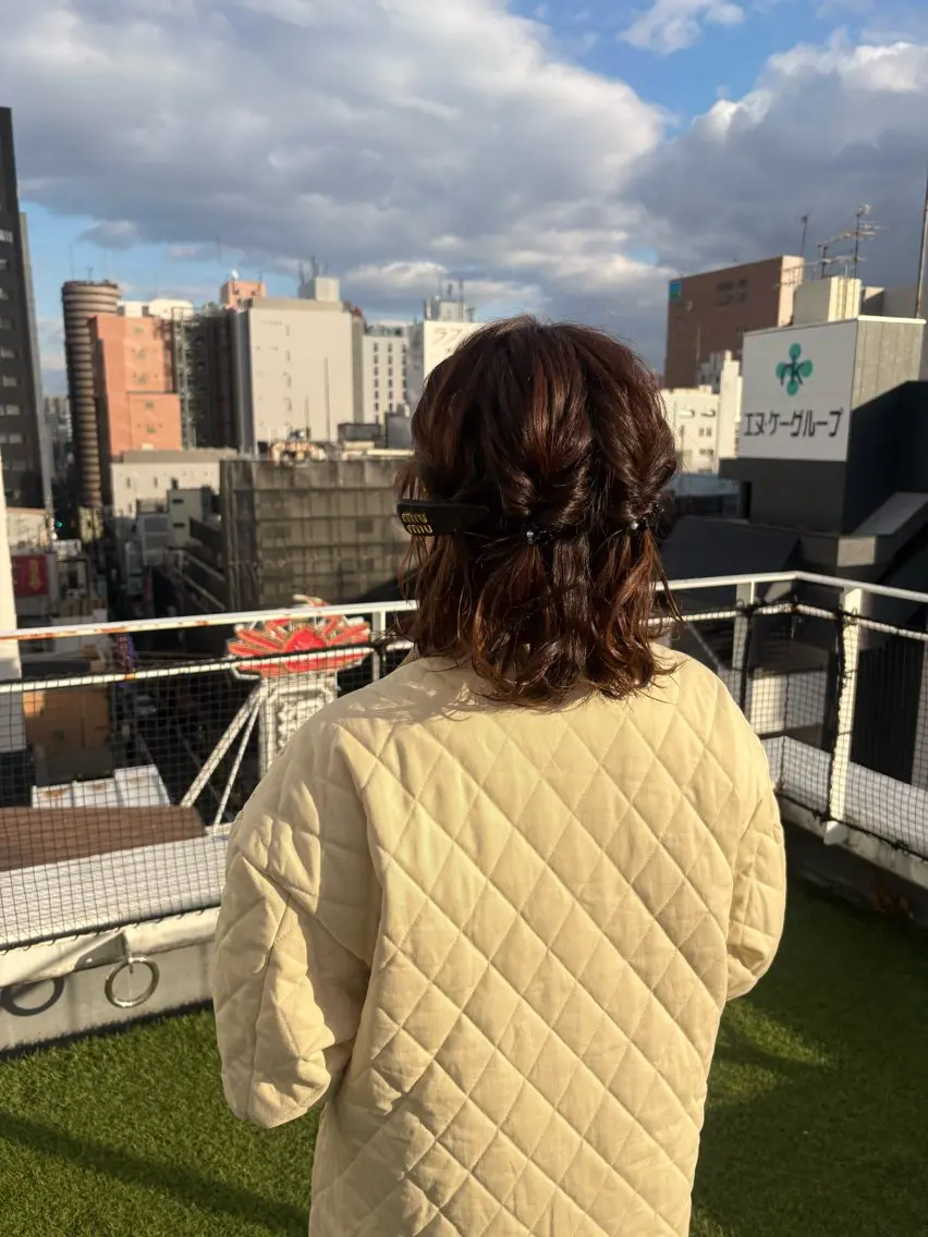 ヘアアレンジ 加藤志保 🎗️🫧モデル募集のヘアスタイル