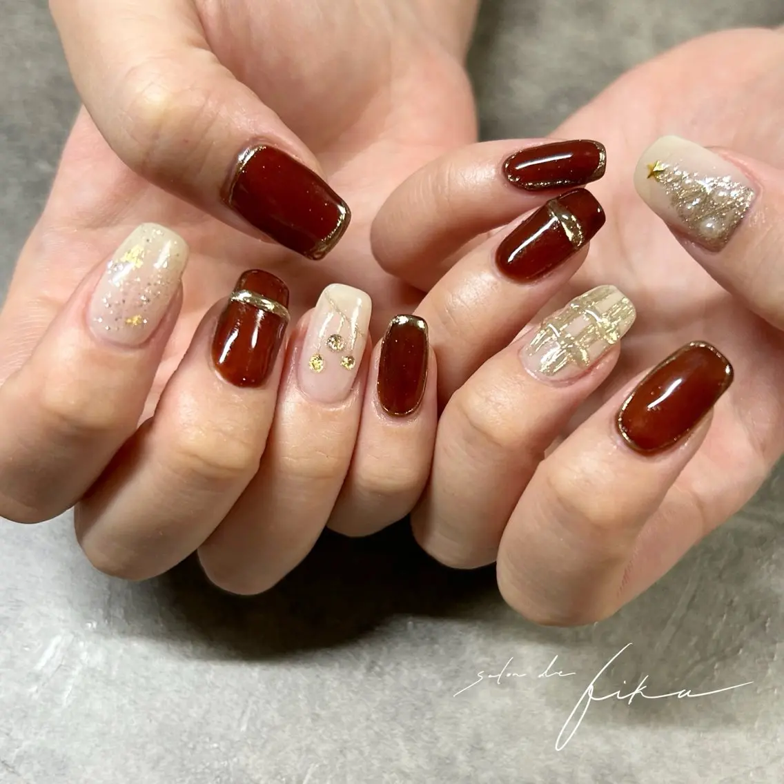 ネイル salon de fika【中崎町】のネイルデザイン