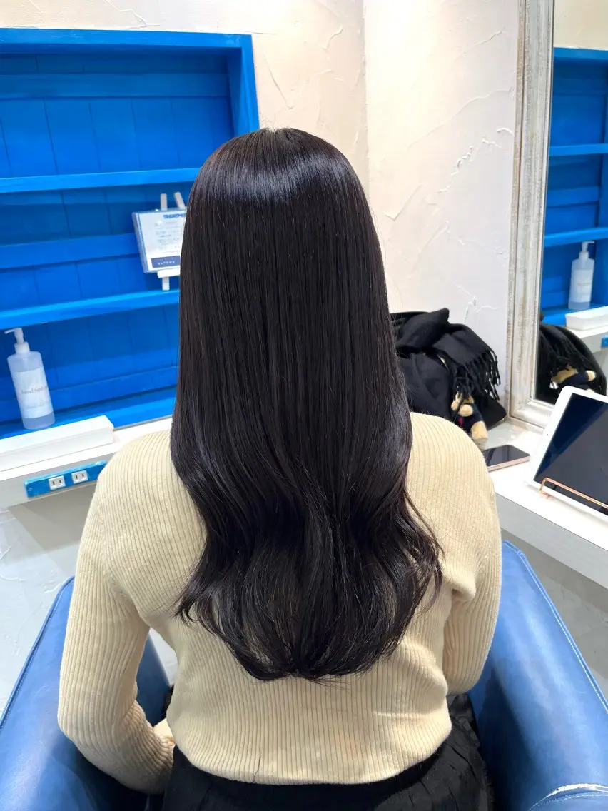 カット+カラー+ヘッドスパ🐶✂️の写真
