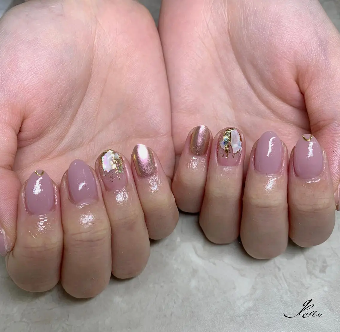 ネイル ハンドネイル gleam✴︎ sayakaのネイルデザイン