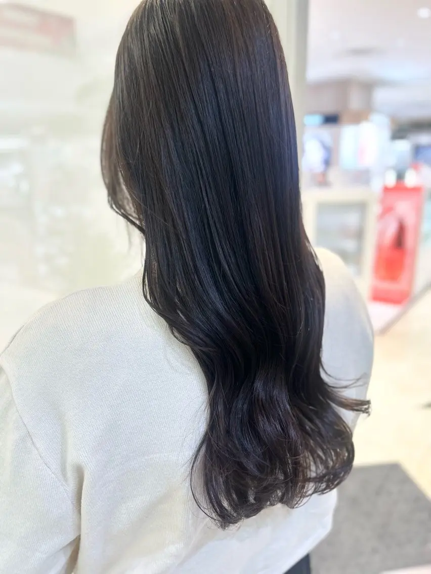 ロング 縮毛矯正/髪質改善/ 艶髪ササキナツミのヘアスタイル