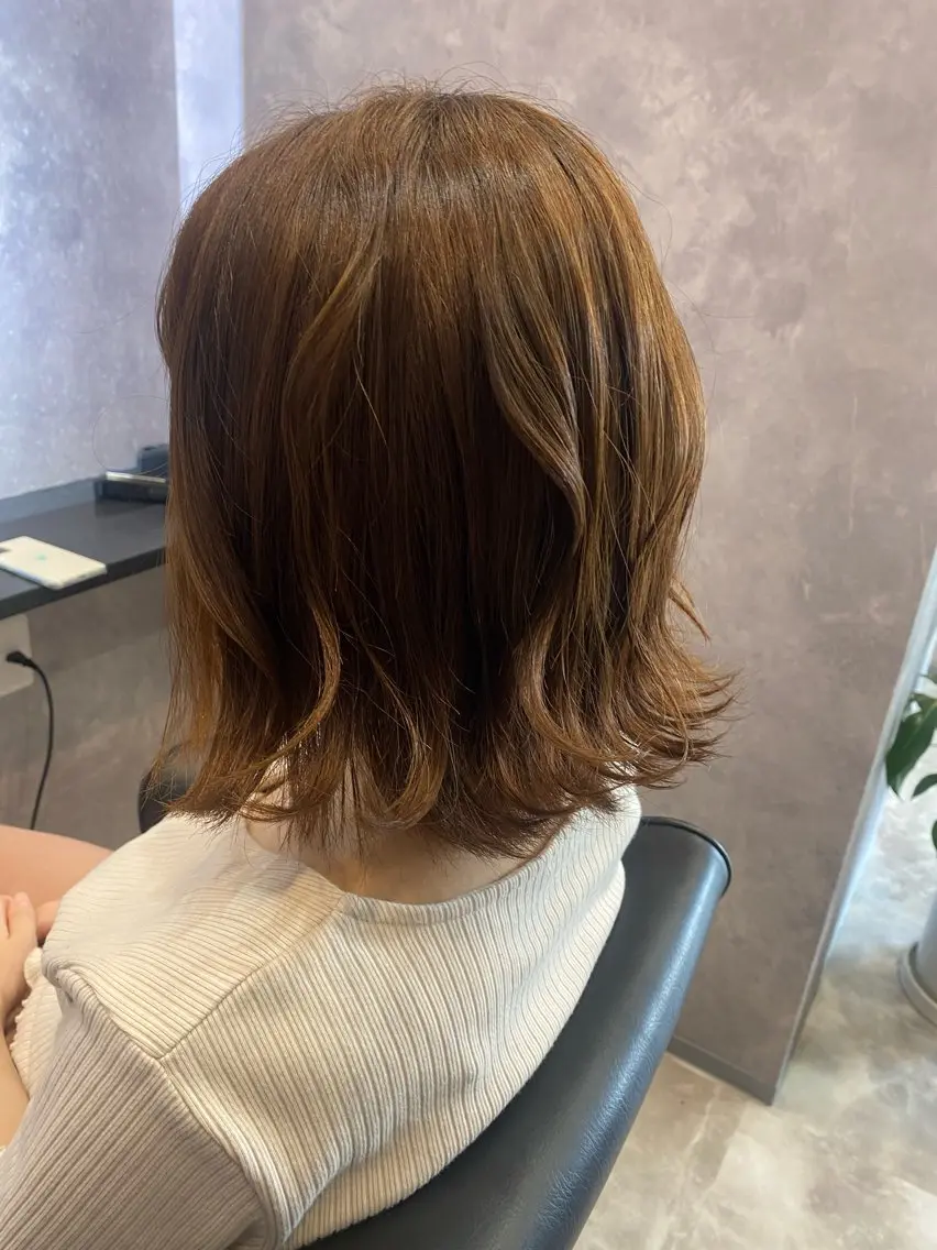 ミディアム いまい ひまりのヘアスタイル