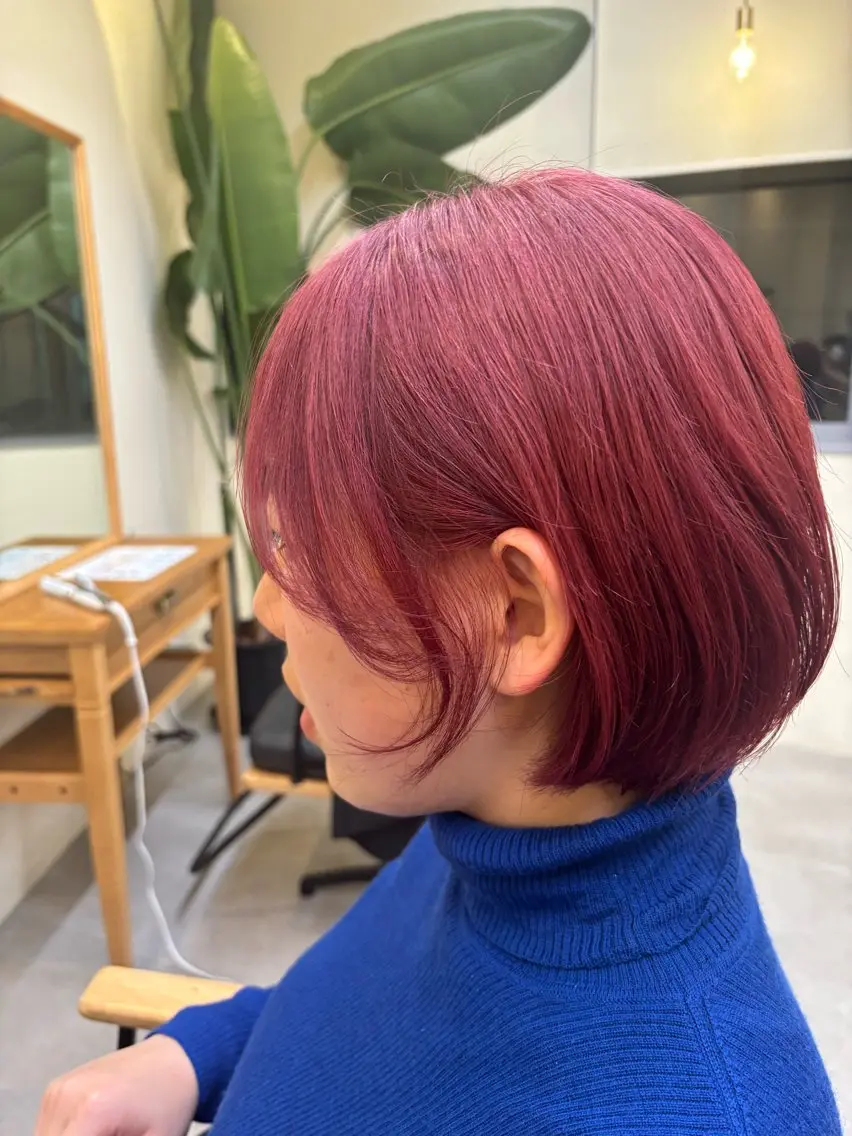 W Color(ワンカラー込)🌈＋Treatment🫧の写真