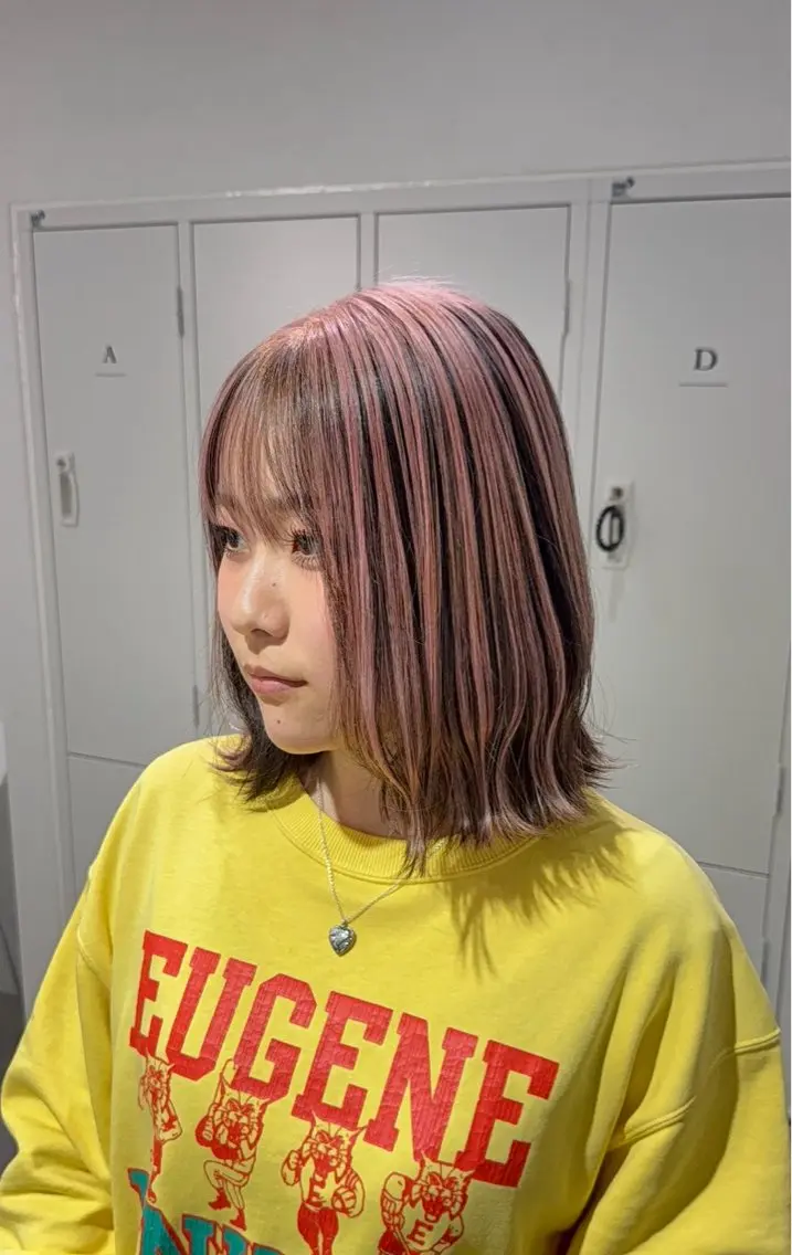 カラー ヘアカラー ciera. アオイ 🦢✯のヘアスタイル