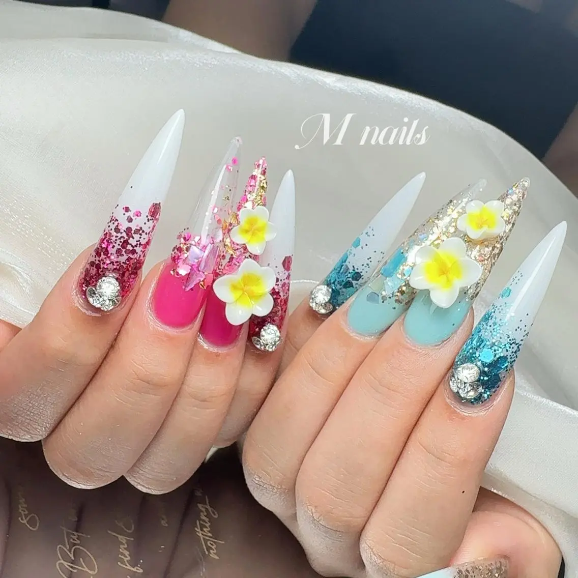 ネイル M 🌷Nail 長さだし専門店のネイルデザイン