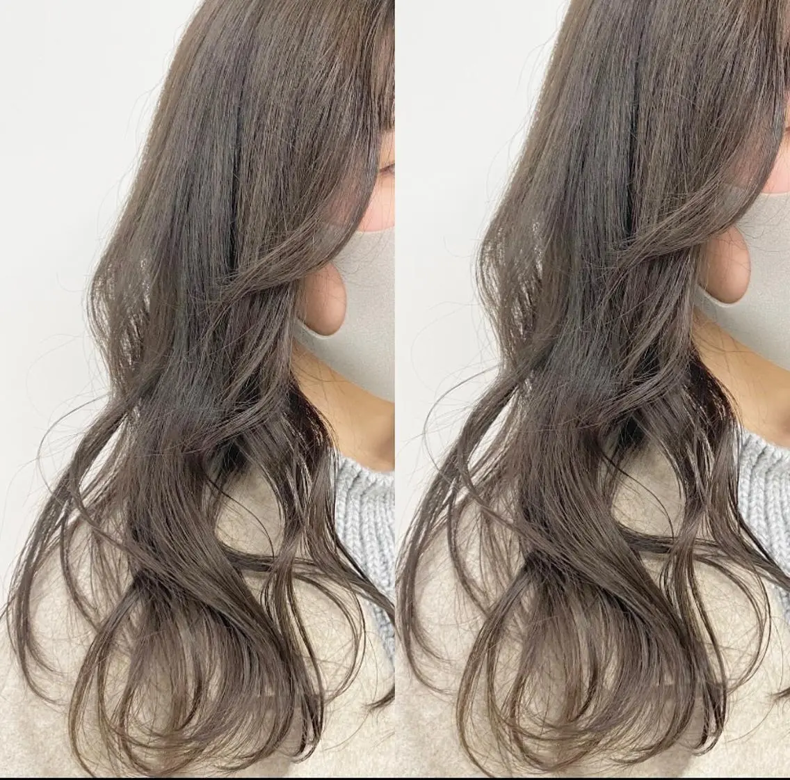 セミロング Amelie yunのヘアスタイル